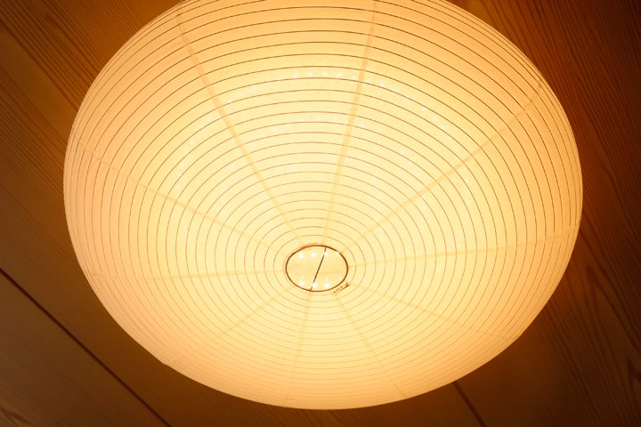 LEDシーリングライト リモコン付き 和風 丸型 楮｜デザイン照明のCROIX