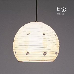 ペンダントライト 和風 照明 林工芸 七宝 ホワイト｜デザイン照明のCROIX