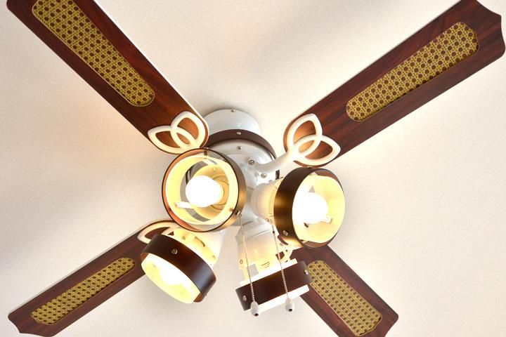 4灯シーリングファンライト 代引き不可 Valkyrie｜デザイン照明