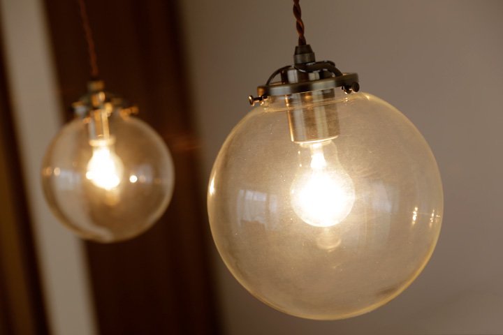 ペンダントライト ガラス LED電球 1灯 Orelia-L｜デザイン照明のCROIX