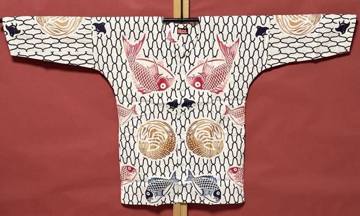 浅てつ鯉口シャツ | 海老に鯛 - 祭用品専門店 下町工芸 浅草屋