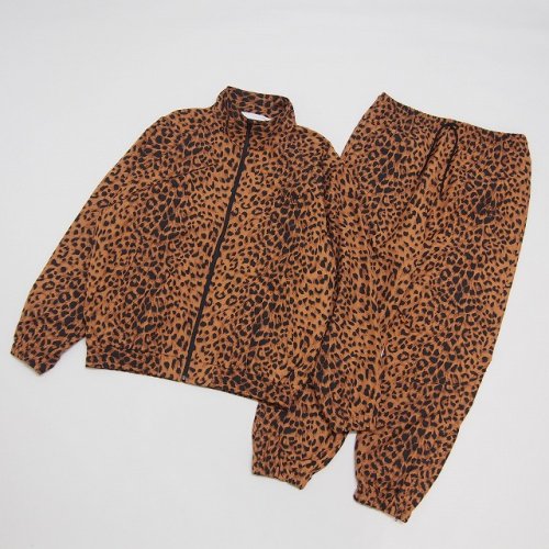 WACKO MARIA ワコマリア LEOPARD TRACK JACKET & LEOPARD TRACK PANTS