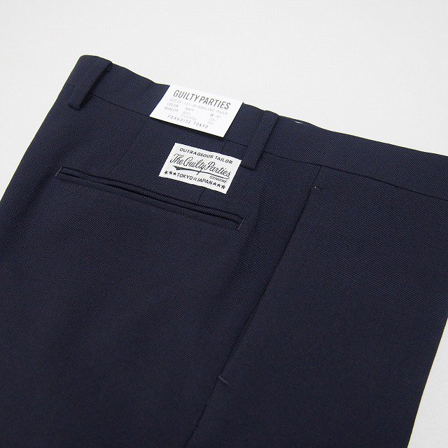 WACKO MARIA ワコマリア TIGHT FIT WOOL TROUSERS(TYPE-2) - CONUR 