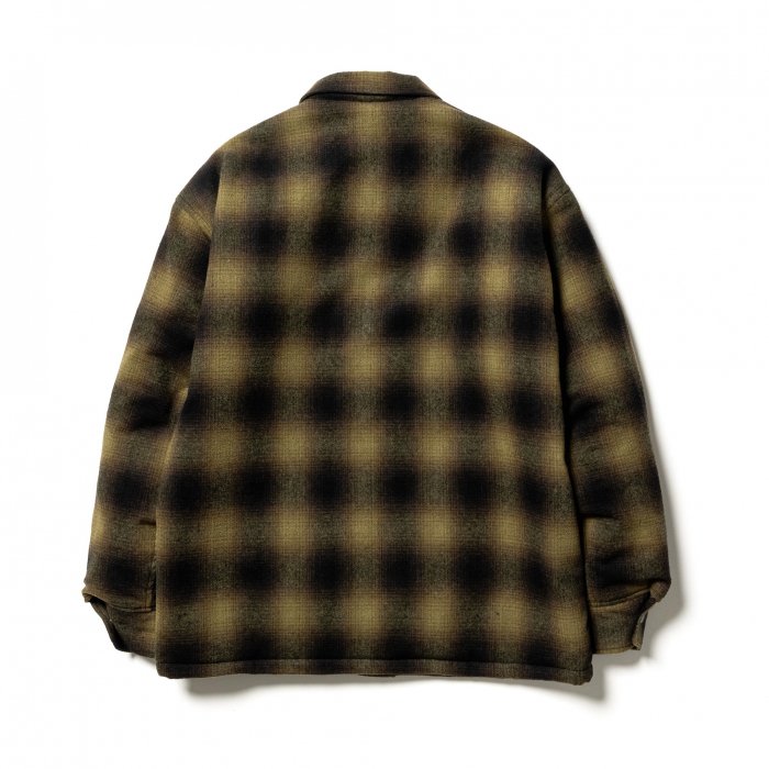 FLAGSTUFF フラグスタフ QUILTING CHECK SHIRTS - CONUR