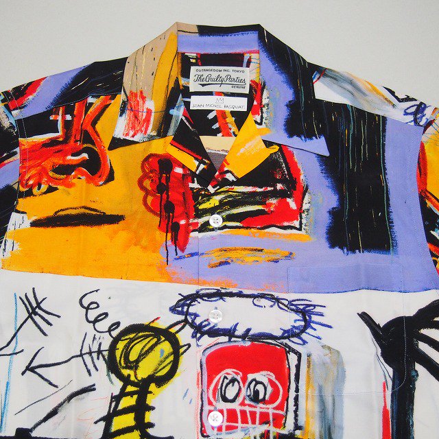 WACKO MARIA ワコマリア JEAN-MICHEL BASQUIAT / S/S HAWAIIAN SHIRT