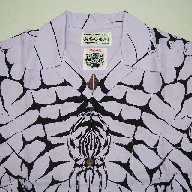 wackomaria × wolf's head Hawaiian shirt - www.sorbillomenu.com