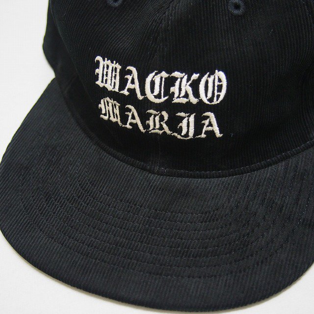 WACKO MARIA ワコマリア CORDUROY 6 PANEL CAP - CONUR ONLINESHOP