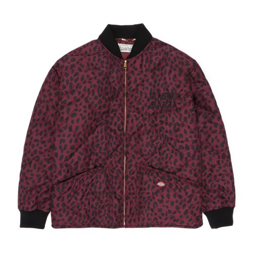 WACKO MARIA ワコマリア DICKIES / LEOPARD QUILTED JACKET ...