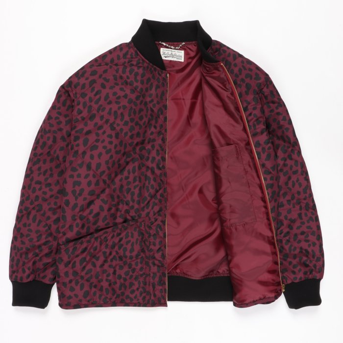 WACKO MARIA ワコマリア DICKIES / LEOPARD QUILTED JACKET - CONUR 