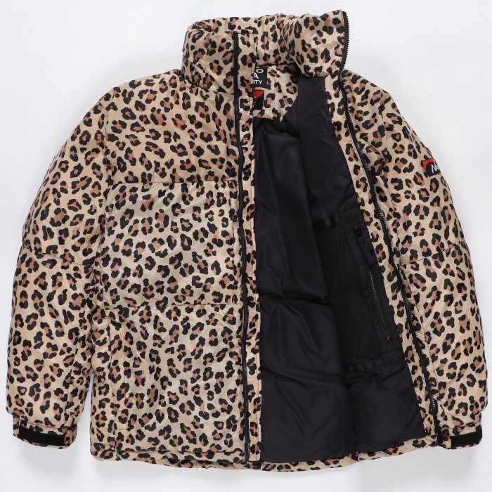 WACKO MARIA ワコマリア NANGA / LEOPARD DOWN JACKET - CONUR