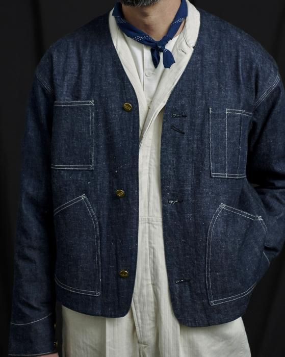 OLD JOE&CO. オールドジョー COLLAR-LESS SNUGGER JACKET