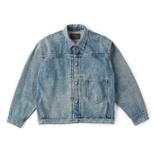 OLD JOE&CO. オールドジョー RIVETED ONE POCKET JEAN JACKET(FADE