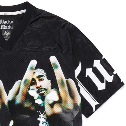 WACKO MARIA ワコマリア TUPAC / FOOT BALL SHIRT - CONUR ONLINESHOP