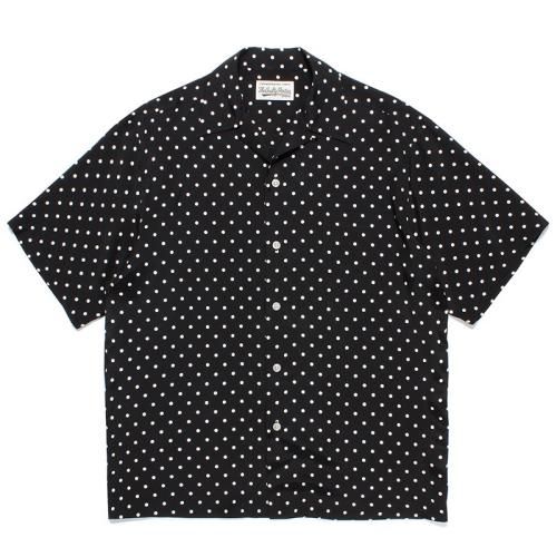 WACKO MARIA ワコマリア SMALL DOTS OPEN COLLAR SHIRT