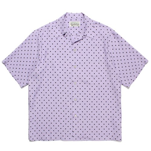 WACKO MARIA ワコマリア SMALL DOTS OPEN COLLAR SHIRT - CONUR ONLINESHOP WACKO  MARIA（ワコマリア）/ BUENA VISTA（ブエナビスタ）/ OLD JOE&CO.（オールドジョー）/  Bankrobber（バンクロバー）/