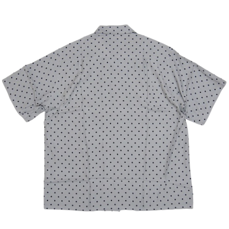 WACKO MARIA SMALL DOTS OPEN COLLAR SHIRT