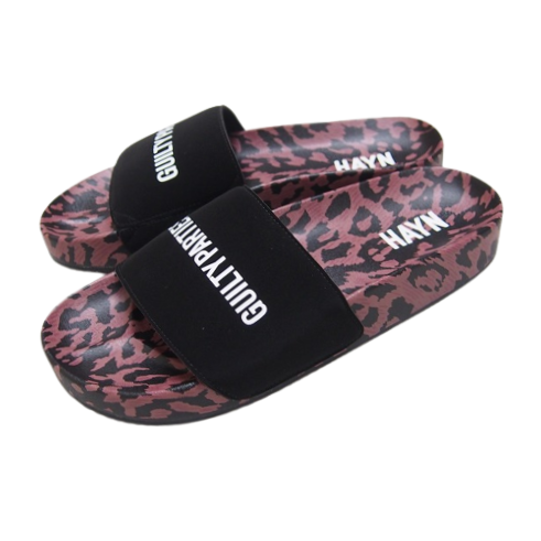 WACKO MARIA ワコマリア HAYN / LEOPARD SHOWER SANDALS - CONUR