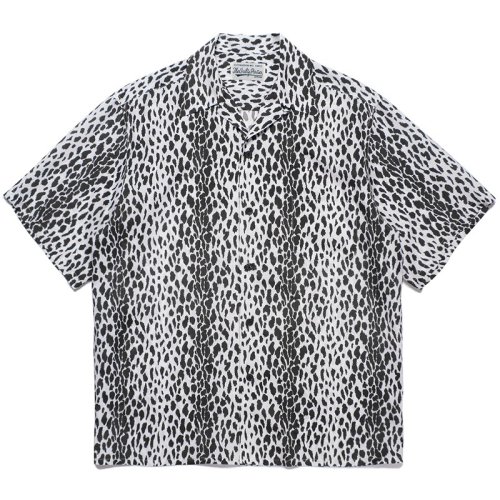 WACKO MARIA ワコマリア LEOPARD OPEN COLLAR SHIRT - CONUR ONLINESHOP WACKO MARIA（ ワコマリア）/ BUENA VISTA（ブエナビスタ）/ OLD JOE&CO.（オールドジョー）/ Bankrobber（バンクロバー）/  FLAGSTUFF（フラグスタフ）正規取扱店通販サイト