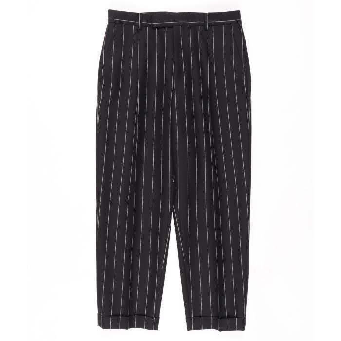 WACKO MARIA ワコマリア DORMEUIL / STRIPED PLEATED TROUSERS(TYPE-2