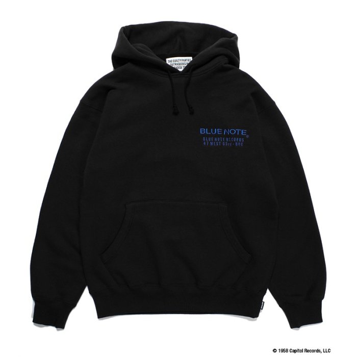 WACKO MARIA ワコマリア BLUE NOTE / MIDDLE WEIGHT PULLOVER HOODED SWEAT  SHIRT(TYPE-2) - CONUR ONLINESHOP WACKO MARIA（ワコマリア）/ BUENA VISTA（ブエナビスタ）/  OLD 