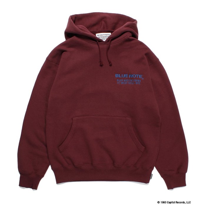 WACKO MARIA ワコマリア BLUE NOTE / MIDDLE WEIGHT PULLOVER HOODED ...