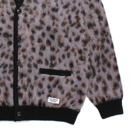 WACKO MARIA ワコマリア LEOPARD MOHAIR CARDIGAN - CONUR ONLINESHOP 