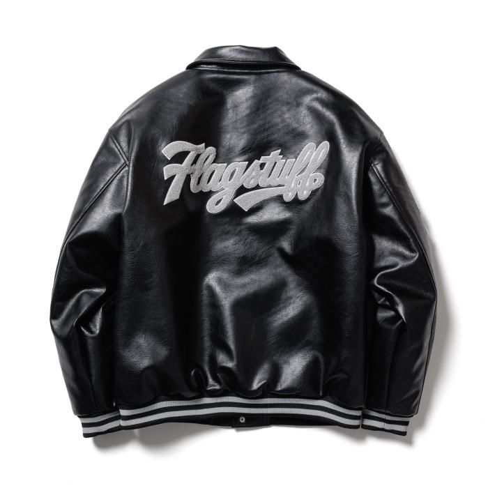 FLAGSTUFF VARSITY JACKET(xMAJESTIC)