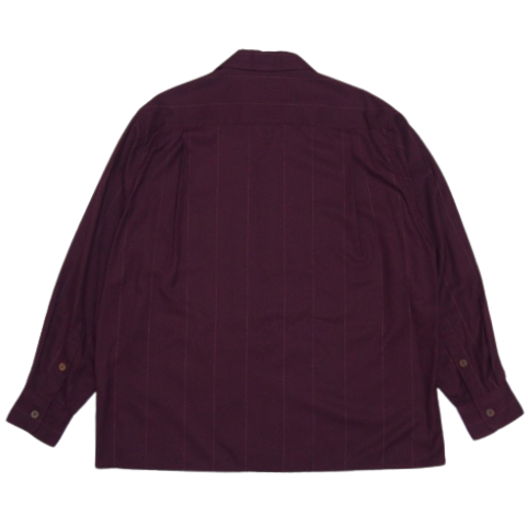 WACKO MARIA ワコマリア KASURI STRIPED OPEN COLLAR SHIRT WACKO MARIA ワコマリア KASURI STRIPED OPEN COLLAR SHIRT