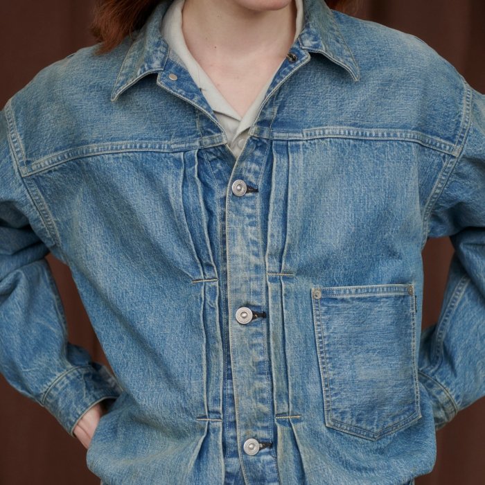 オールドジョー RIVETED ONE POCKET JEAN JACKET