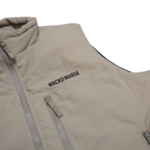 WACKO MARIA ワコマリア NYLON PADDING VEST - CONUR ONLINESHOP WACKO MARIA ワコマリア NYLON PADDING VEST - CONUR ONLINESHOP