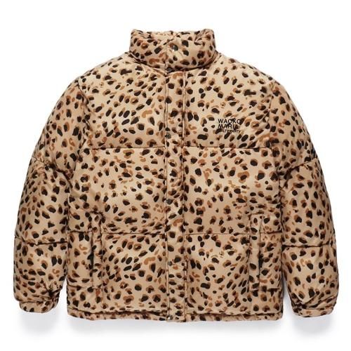 WACKO MARIA ワコマリア NANGA / LEOPARD DOWN JACKET - CONUR