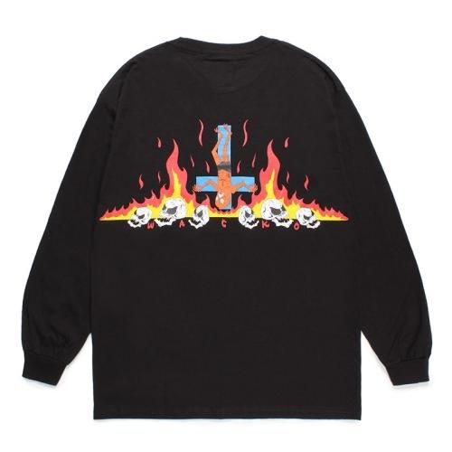 WACKO MARIA ワコマリア NECK FACE / CREW NECK LONG SLEEVE T