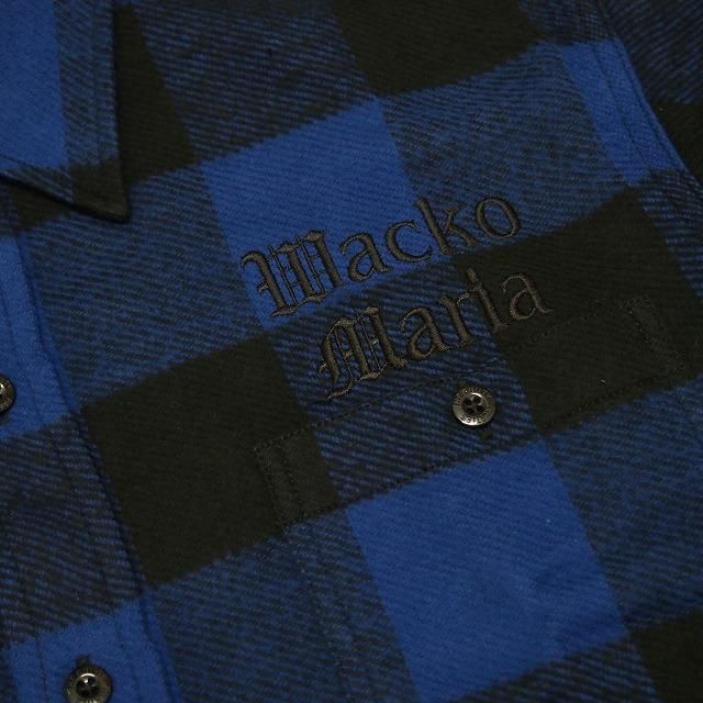 WACKO MARIA ワコマリア BLOCK CHECK FLANNEL SHIRT - CONUR