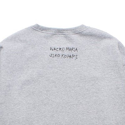 WACKO MARIA ワコマリア JIRO KONAMI / CREW NECK SWEAT SHIRT(TYPE-2) - CONUR  ONLINESHOP WACKO MARIA（ワコマリア）/ BUENA VISTA（ブエナビスタ）/ OLD JOE&CO.（オールドジョー）/ 