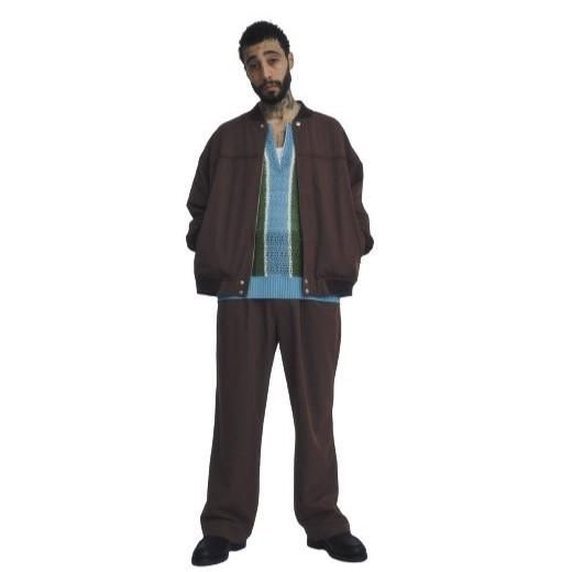 フラグスタフ FLAGSTUFF BAGGIE SLACKS 黒 M フラグスタフ FLAGSTUFF BAGGIE SLACKS 黒 M