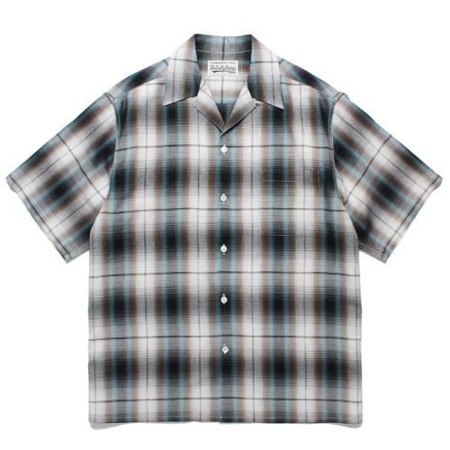 ☆未使用☆ ワコマリア OMBRAY CHECK SHIRT