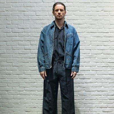TIGHT / ERWIN ZIP JACKET (SCAR FACE)（INDIGO）