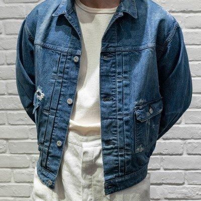 ジャケット・アウター OLD JOE LOWER FLAP POCKET JEAN JACKET OLD JOE】LOWER FLAP POCKET JEAN JACKET -FADE INDIGO- | legrow