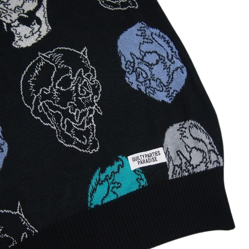 WACKO MARIA ワコマリア 56 TATTOO STUDIO / JACQUARD KNIT WACKO MARIA ワコマリア 56 TATTOO STUDIO / JACQUARD KNIT