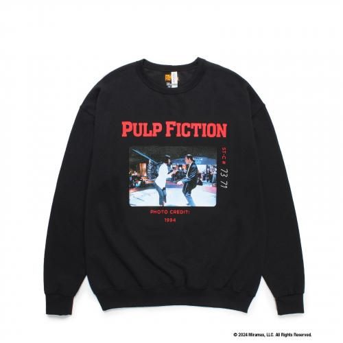 トップス WACKO MARIA PULP FICTION SWEAT SHIRT XL WACKO MARIA】PULP FICTION SWEAT SHIRT / スウェットシャツ