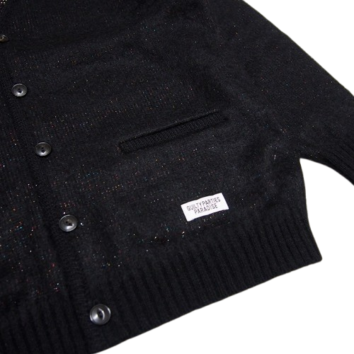 WACKO MARIA ワコマリア GLITTER MOHAIR KNIT CARDIGAN - CONUR WACKO MARIA ワコマリア GLITTER MOHAIR KNIT CARDIGAN - CONUR