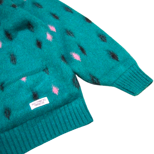WACKO MARIA ワコマリア DIAMOND HEAVY MOHAIR KNIT CARDIGAN WACKO MARIA ワコマリア DIAMOND HEAVY MOHAIR KNIT CARDIGAN