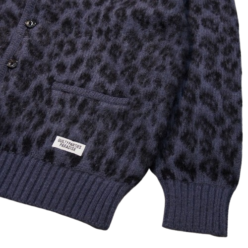 WACKO MARIA ワコマリア HEAVY MOHAIR KNIT CARDIGAN - CONUR WACKO MARIA ワコマリア HEAVY MOHAIR KNIT CARDIGAN - CONUR