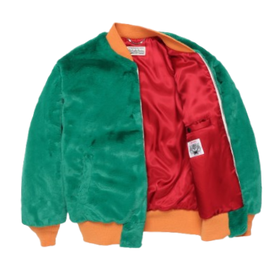 WACKO MARIA ワコマリア WOLF'S HEAD / FUR SKA JACKET - CONUR WACKO MARIA ワコマリア WOLF'S HEAD / FUR SKA JACKET - CONUR