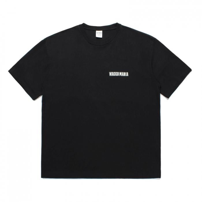 【 WACKO MARIA 】ウォッシュ加工 ヘビーウェイト Tシャツ WACKO MARIA /ワコマリア/WASHED HEAVY WEIGHT CREW NECK T