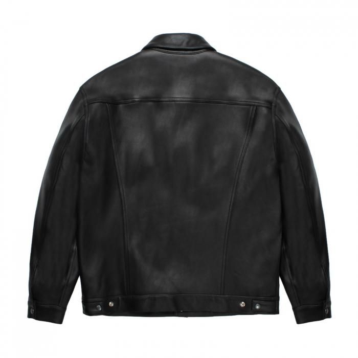WACKO MARIA（ワコマリア）LEATHER TRUCKER JACKET WACKOMARIA《ワコマリア》LEATHER TRUCKER JACKET(TYPE-1)(25FWE