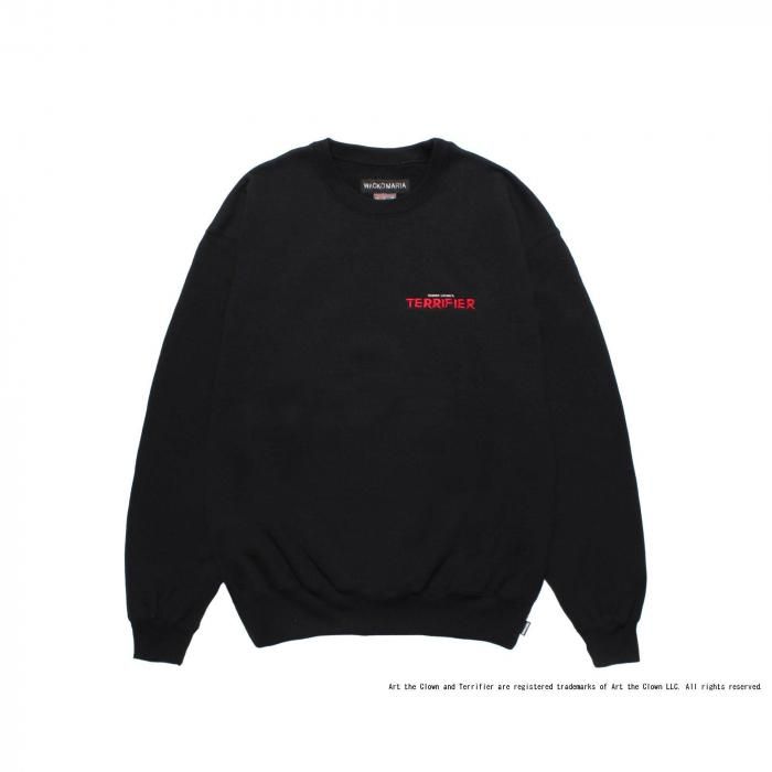 WACKO MARIA ワコマリア TERRIFIER / HEAVY WEIGHT SWEAT SHIRT(TYPE-1