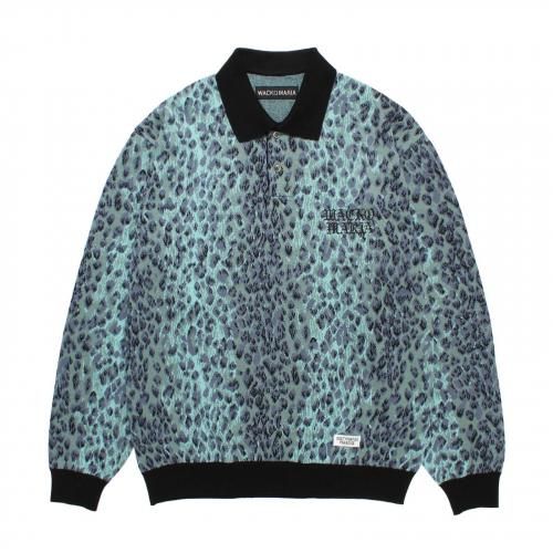 WACKOMARIA ワコマリア LEOPARD KNIT POLO SHIRT LEOPARD KNIT POLO SHIRT | WACKO MARIA(ワコマリア) / トップス
