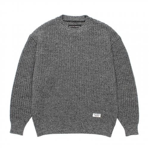 WACKO MARIA ワコマリア WAFFLE KNIT SWEATER - CONUR
