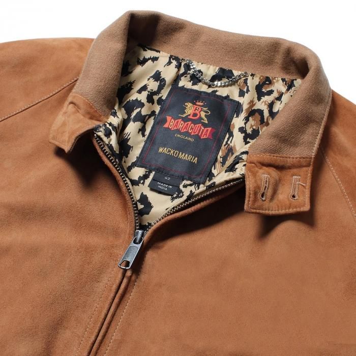WACKO MARIA ワコマリア BARACUTA / SUEDE G9 HARRINGTON JACKET